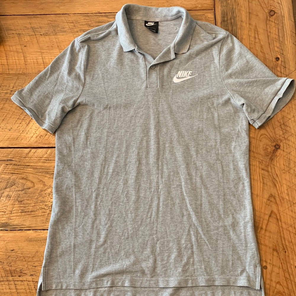Mens Nike Golf Shirt- Color Gray